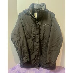 LL Bean Men's Winter Coat Parka Thinsulate Fleece Lined Anorak Jacket Small